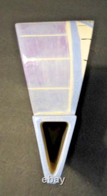 VINTAGE Eric & Chuy Boos Signed 1987 Handmade Sculptural Studio Pottery Vase