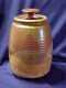 VINTAGE Lg STUDIO POTTERY DAVID SHANER OXBLOOD COVERED JAR Archie Bray Director