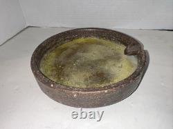 VINTAGE MCM STUDIO Cigar Ashtray Art Pottery Made In ITALY