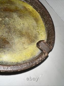 VINTAGE MCM STUDIO Cigar Ashtray Art Pottery Made In ITALY