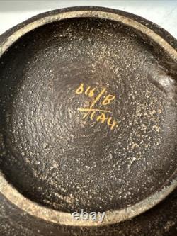 VINTAGE MCM STUDIO Cigar Ashtray Art Pottery Made In ITALY