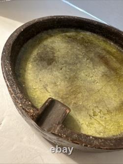 VINTAGE MCM STUDIO Cigar Ashtray Art Pottery Made In ITALY