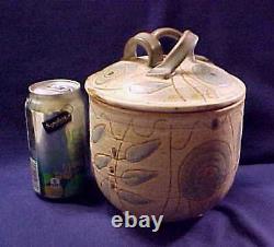 VINTAGE NORTHWEST STUDIO POTTERY COVERED JAR FRANCES SENSKA Autio Voulkos