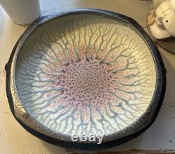 VINTAGE ORIGINAL SIGNED Richard Aerni Art Studio Pottery Platter/Bowl