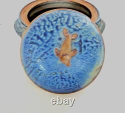 VINTAGE One-of-a-Kind Studio Art Pottery Lidded Tureen, Signed