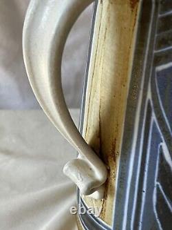 VINTAGE STUDIO POTTERY, SIGNED JIM STEWART, Utah Artist, Large Pitcher, 11 Tall