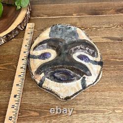 VTG Art Studio Pottery Face Mask Abstract Clay Wall Hanging Bill Skrips Style