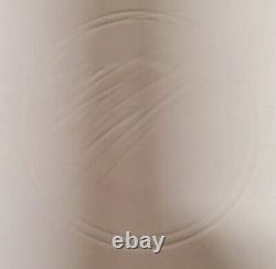 VTG Bill Campbell Studio Art Signed 11.75 Thrown Pottery Drip Glazed Bowl MINT