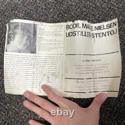 VTG Bodil Marie Nielsen Stoneware Vase Sculpture Brutalist Mid Century MCM 1960s