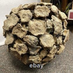 VTG Bodil Marie Nielsen Stoneware Vase Sculpture Brutalist Mid Century MCM 1960s