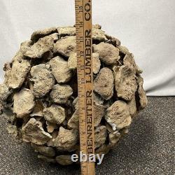 VTG Bodil Marie Nielsen Stoneware Vase Sculpture Brutalist Mid Century MCM 1960s