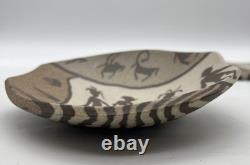 VTG Buzzard Mountain Pottery Lot of 2 Nerikomi Art Plates 1994 Siegele Haley