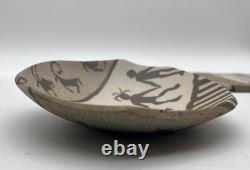 VTG Buzzard Mountain Pottery Lot of 2 Nerikomi Art Plates 1994 Siegele Haley