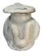 VTG Ceramic Crock/Urn/Lidded Pot Brutalist Crude Molded Sculptural Studio Art