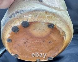 VTG Ceramic Crock/Urn/Lidded Pot Brutalist Crude Molded Sculptural Studio Art