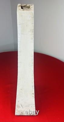VTG DENNIS KIRCHMANN RAKU VASE SIGNED Original Collectible BAMBOO POTTERY