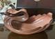 VTG FRANK ENGLE STUDIO Pottery Swan Noted Artist Newburgh Ind 14MCM Rare