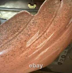 VTG FRANK ENGLE STUDIO Pottery Swan Noted Artist Newburgh Ind 14MCM Rare