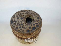 VTG Mid Century Edna Arnow Chicago Studio Art Pottery Canister & Lid