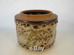 VTG Mid Century Edna Arnow Chicago Studio Art Pottery Canister & Lid