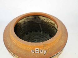 VTG Mid Century Edna Arnow Chicago Studio Art Pottery Canister & Lid