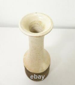 VTG Mid Century SIGNED W. DAVIS STUDIO POTTERY CERAMIC ART VASE Bottle SGRAFFITO