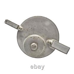 VTG Postmodern Studio Stoneware Teapot w Pedestal Stand Memphis Style 16.5