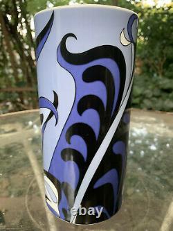 VTG Rosenthal Germany Studio Line Emilio Pucci GEOMETRIC porcelain Vase