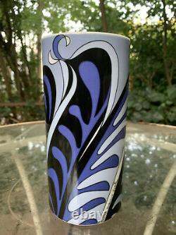 VTG Rosenthal Germany Studio Line Emilio Pucci GEOMETRIC porcelain Vase