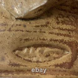 VTG Studio Pottery Bowl Mike Dodd Pottery Creation 13x13 Cm Mixed Earth Colours