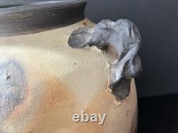 VTG Studio Pottery Vase By Elk Seefeldt (American Artist 20/21th C.), 10 Tall