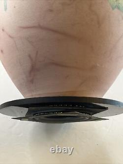 VTG Tom Krueger, Settlement Clay Studio, one-of-a-kind Large pottery vase 14.5