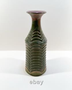 V. Chin/Vorakit Chinookoswong Signed Studio Pottery Vase Vintage Vase (13.5H)
