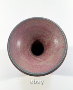 V. Chin/Vorakit Chinookoswong Signed Studio Pottery Vase Vintage Vase (13.5H)
