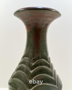 V. Chin/Vorakit Chinookoswong Signed Studio Pottery Vase Vintage Vase (13.5H)