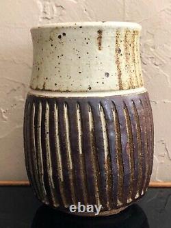 Vase Planter California Studio Art Pottery MID Century Modern Brent Bennett Era