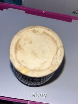 Vase hobnail style studio pottery vintage stoneware