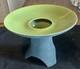Vintage 1950 Mid Century Ikebana Hyalyn Pottery Vase On Tripod Base hb4