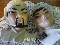 Vintage 1950's Madison art studio Manchu and Lotus 8 rare