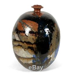 Vintage 1960 Joseph Hysong Studio Art Pottery Vase Mid-century Modern California