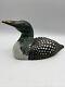 Vintage 1983 Andersen Design Studio Pottery Maine Ceramic Loon Slip Cast AS IS