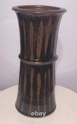 Vintage 1988 David Cuzick Stoneware Vase