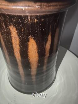 Vintage 1988 David Cuzick Stoneware Vase