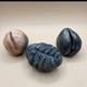 Vintage 1991 Organic Biomorphic Studio Art Sculptures, Set of 3 Signed NF