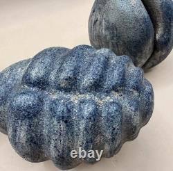 Vintage 1991 Organic Biomorphic Studio Art Sculptures, Set of 3 Signed NF
