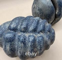 Vintage 1991 Organic Biomorphic Studio Art Sculptures, Set of 3 Signed NF