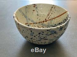 Vintage 2012 Peter Shire Exp Echo Park Studio Art Pottery Bowl