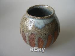Vintage ADAM BUICK Miniature Studio pottery Moon Jar