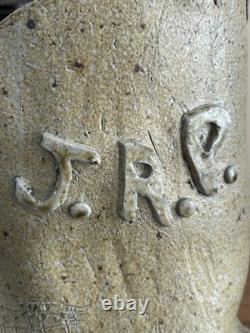 Vintage Abstract Ceramic Studio Pottery Art Handmade J Alfred Prufrock Quote
