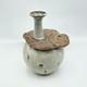 Vintage Abstract Studio Pottery Vase Sculpture Signed Vance Modernist Brutalist